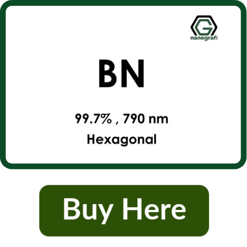 Boron Nitride (BN) Nanopowder/Nanoparticles, Purity: 99.7%, Size: 790 nm, Hexagonal