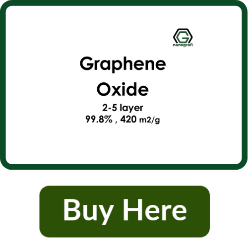Graphene Oxide, 2-5 Layer, Dia: 7,5 µm, SA: 420 m2/gr