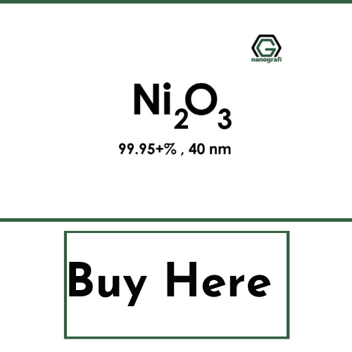 Nickel (III) Oxide (Ni2O3) Nanopowder/Nanoparticles, Purity: 99.95+ %