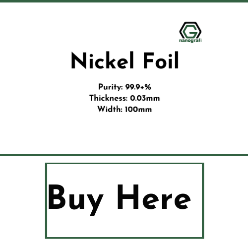 Nickel Foil, Purity: 99.9+%
