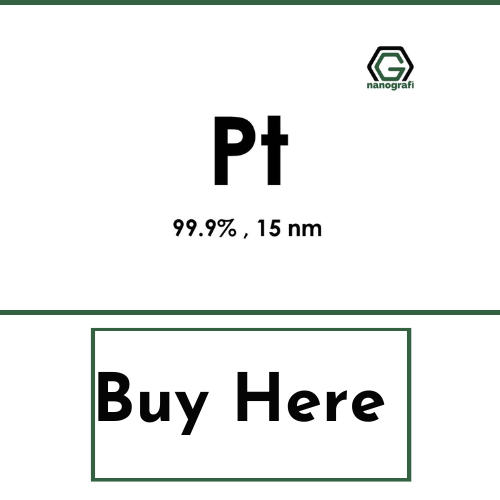 Platinum (Pt) nanopowder/nanoparticles, purity: 99.9%