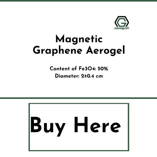 Magnetic graphene aerogel