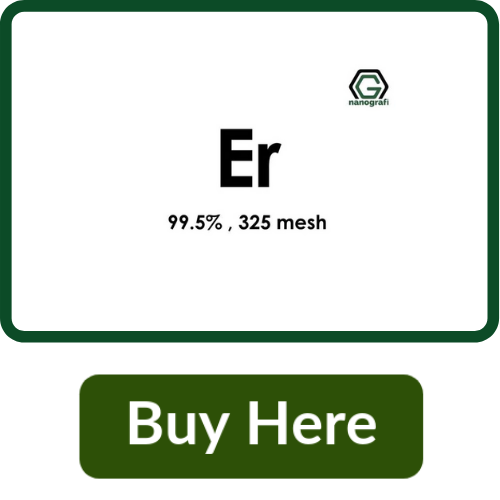 Erbium (Er) Micron Powder, Purity: 99.5 %, Size: 325 mesh