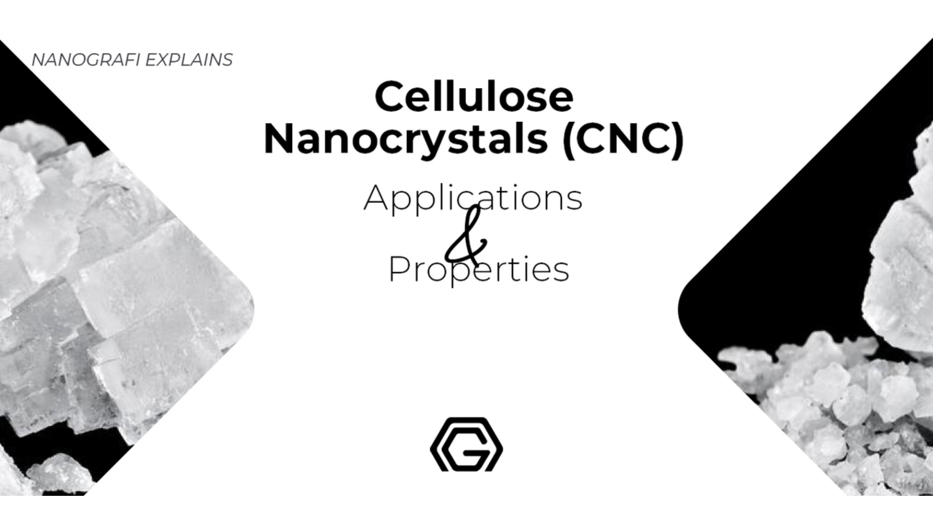 Cellulose nanocrystals (CNC) applications and properties
