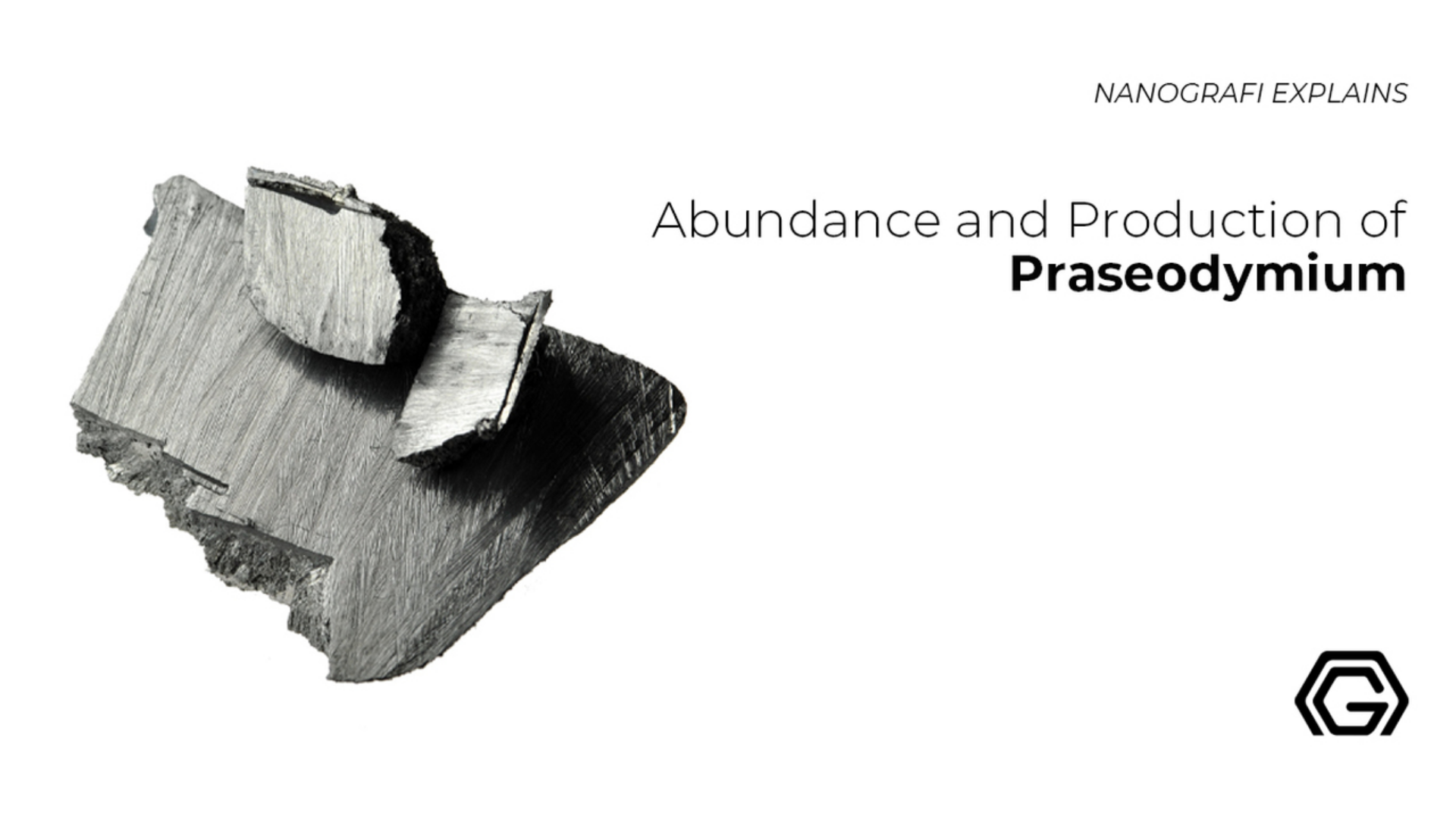 Abundance and production of praseodymium