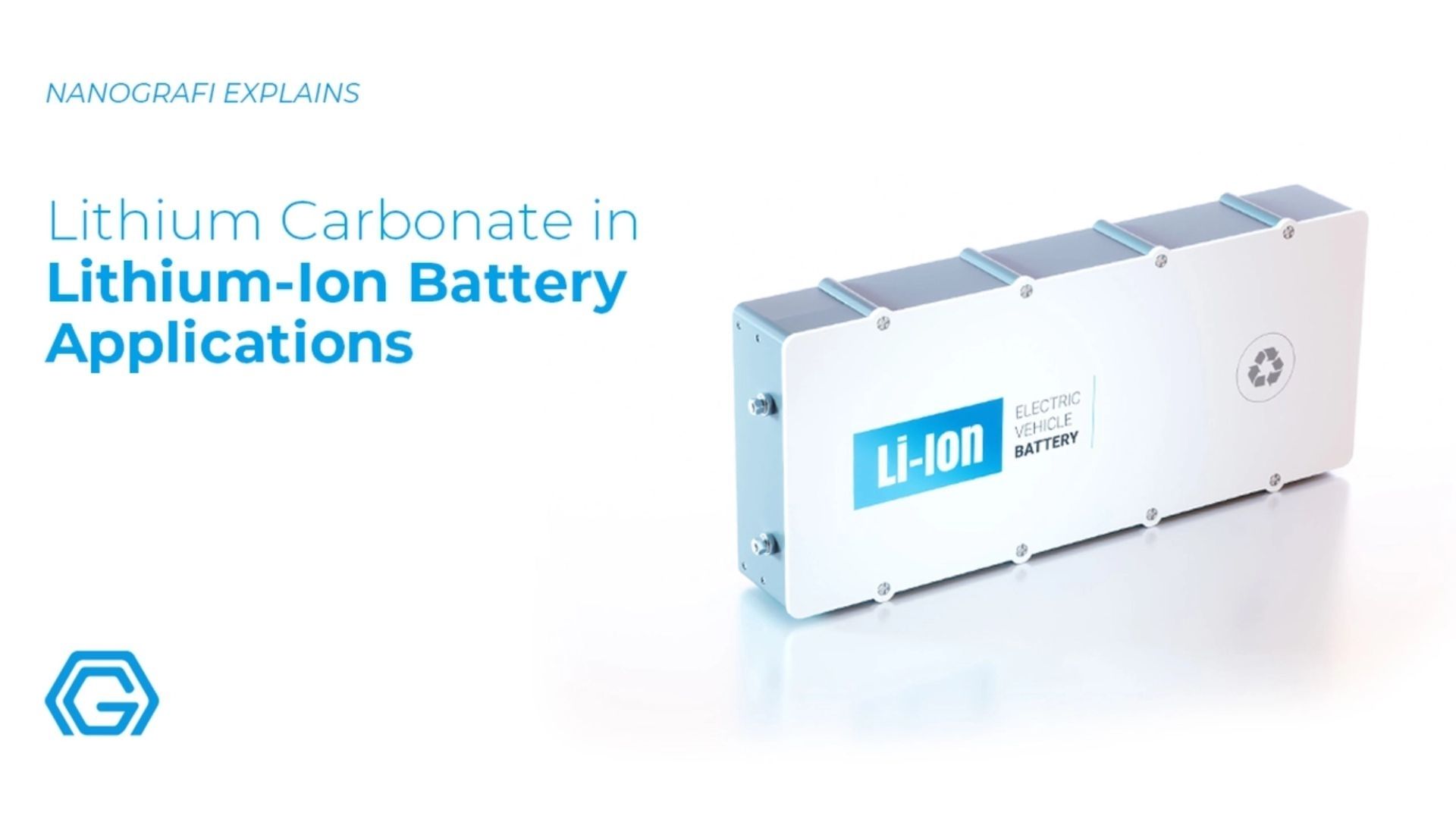 Lithium carbonate in lithium-ion battery applications