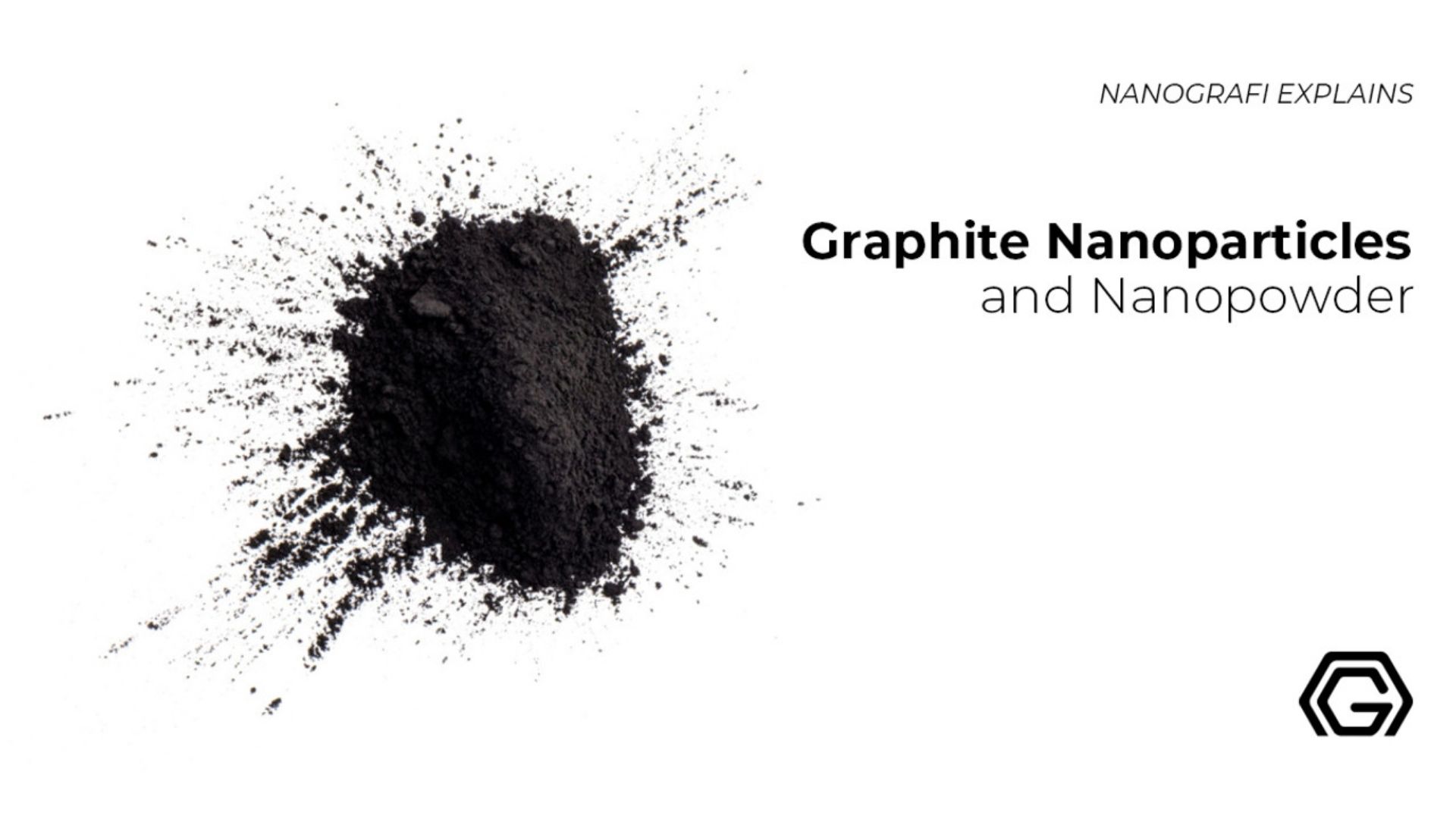 Graphite nanoparticles and nanopowder