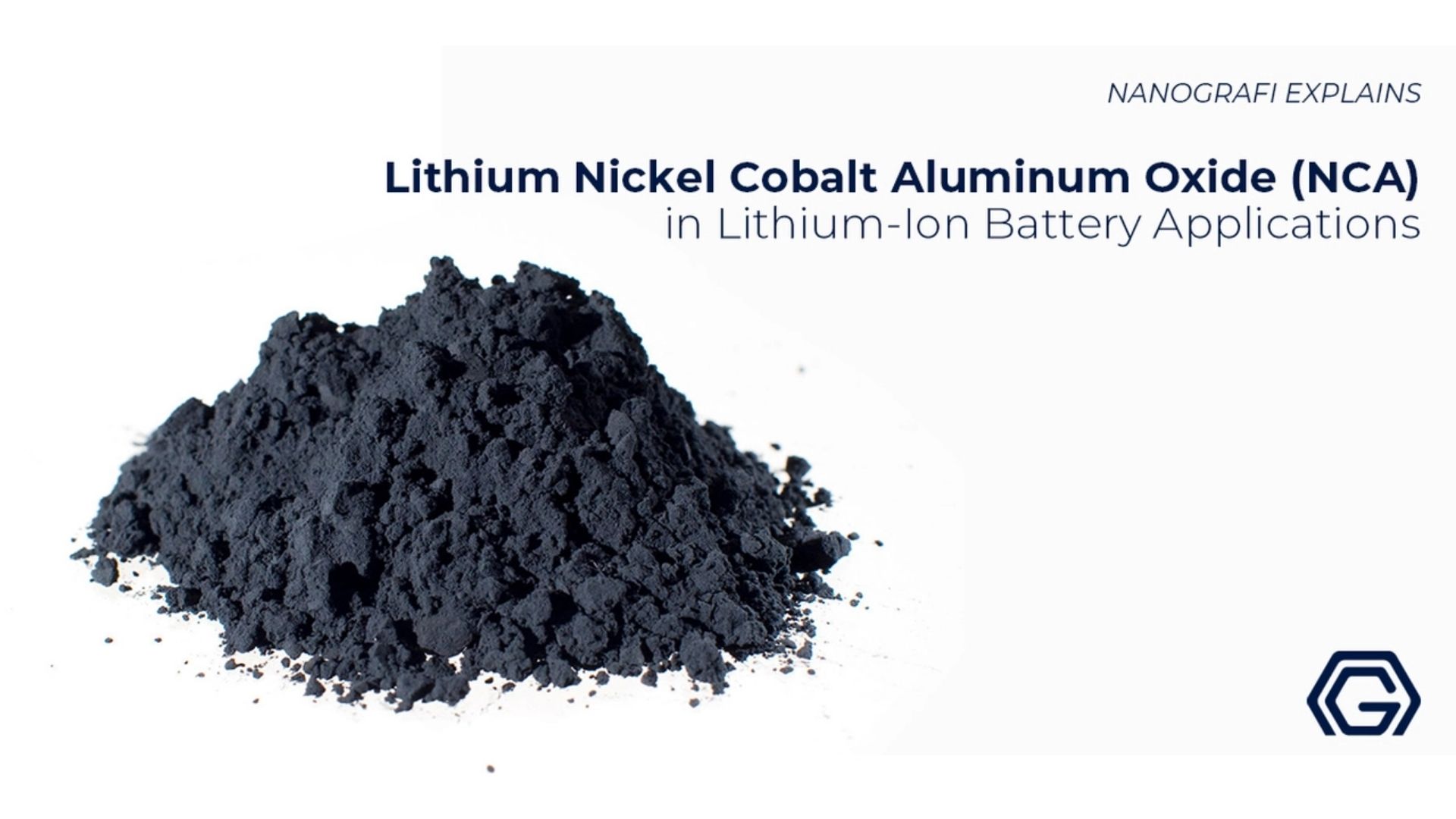 Lithium nickel cobalt aluminum oxide (NCA) in lithium-ion battery applications