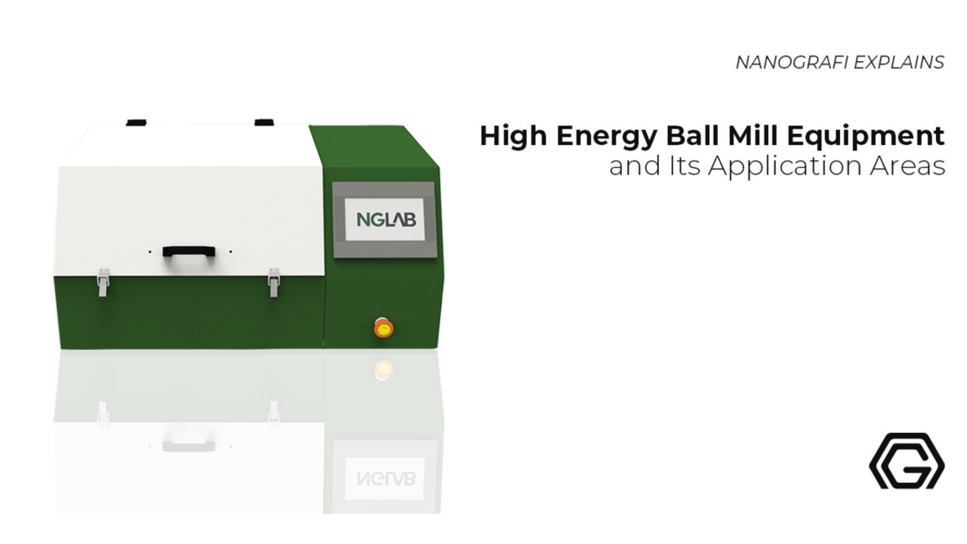 High energy ball mill equipment and its application areas
