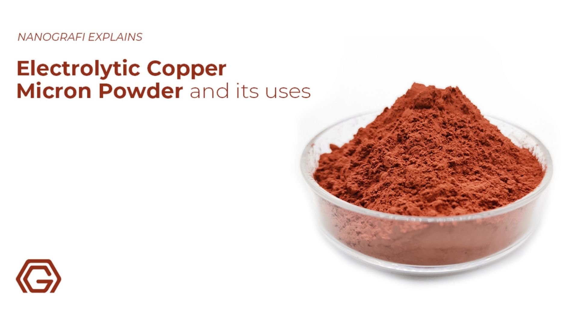 Discover Copper Micron Powder by Nanografi Nano Technology