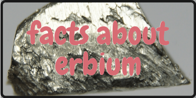 Rundown about Erbium